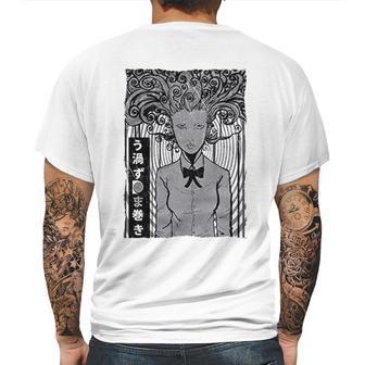 Uzumaki Spiral Cult Junji Ito Horror Mens Back Print T-shirt | Favorety DE