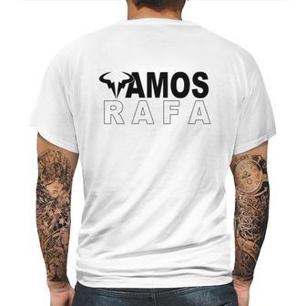 Vamos Rafa Mens Back Print T-shirt | Favorety