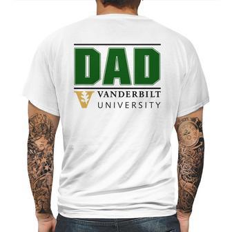 Vanderbilt University Proud Dad Parents Day 2020 Mens Back Print T-shirt | Favorety CA