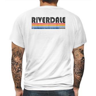 Vintage 1980S Style Riverdale Ny Mens Back Print T-shirt | Favorety DE