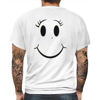 Vintage Cute Smiley Face Mens Back Print T-shirt | Favorety UK