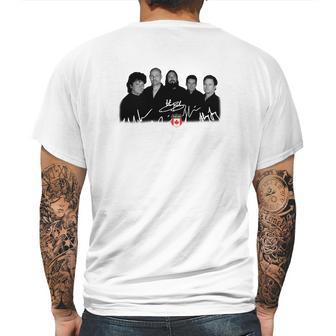 Vintage The Tragically Hip Mono Picture Mens Back Print T-shirt | Favorety CA