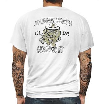 Vintage Usmc Chesty Semper Fi Retro Mens Back Print T-shirt | Favorety DE