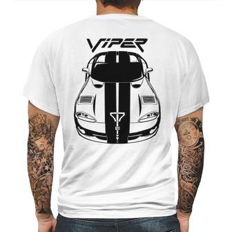 Viper 1996 2002 Black Stripes Mens Back Print T-shirt | Favorety CA