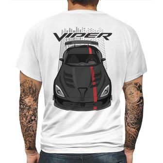 Viper Acr 5Th Generation Black And Red Mens Back Print T-shirt | Favorety