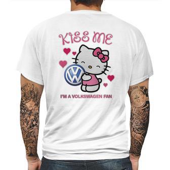 Volkswagen Fan Kiss Me Mens Back Print T-shirt | Favorety DE