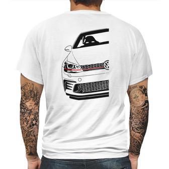 Volkswagen Golf Mk7 Mens Back Print T-shirt | Favorety DE