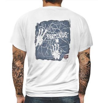 The Walking Dead Terminus Map Mens Back Print T-shirt | Favorety DE