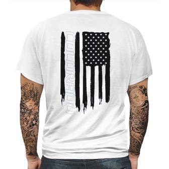 Wheel Spin Addict Colorado Truck American Flag Mens Back Print T-shirt | Favorety DE