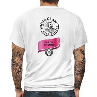 White Claw Hard Seltzer Black Cherry Shirt Mens Back Print T-shirt | Favorety AU