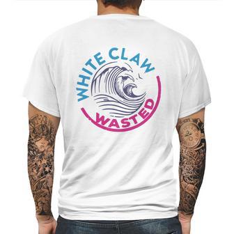 White Claw Wasted T-Shirt Mens Back Print T-shirt | Favorety CA