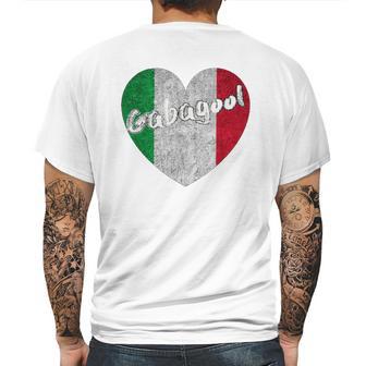 I Will Have The Gabagool Italian Heart Mens Back Print T-shirt | Favorety UK