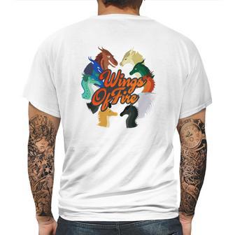 Wings Of Fire Mens Back Print T-shirt | Favorety CA