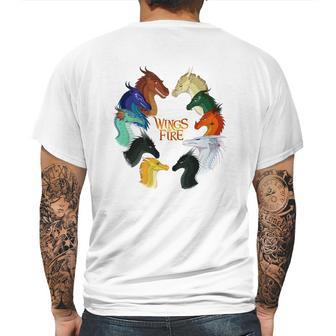 Wings Of Fire All Together Dragon Mens Back Print T-shirt | Favorety AU