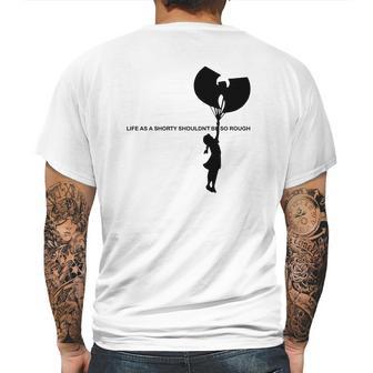 Wu-Tang Clan Cream Life As A Shorty Shouldn’T Be So Rough Shirt Mens Back Print T-shirt | Favorety DE