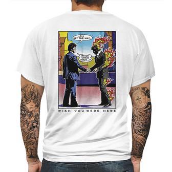 Wywh Pop Art Burning Man Mens Back Print T-shirt | Favorety DE