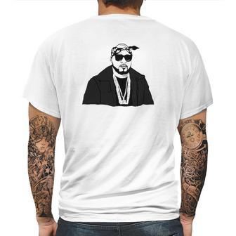 Young Jeezy White Mens Back Print T-shirt | Favorety CA