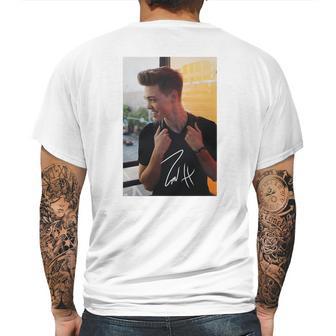 Zach Herron Why Dont We Mens Back Print T-shirt | Favorety AU