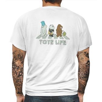 Zomsun We Bare Bears Tote Life Ice Bear Mens Back Print T-shirt | Favorety UK