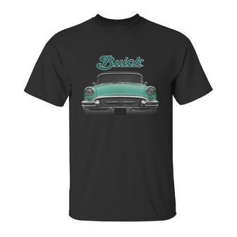 1955 Buick Two Side Green Unisex T-Shirt | Favorety DE