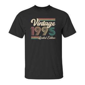 26 Years Old Gifts Born In 1995 Vintage 26Th Birthday Retro Unisex T-Shirt | Favorety UK