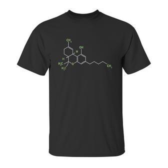 420 Molecule Thc Gift Unisex T-Shirt | Favorety