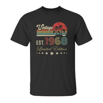 54Th Birthday Born 1968 Vintage Limited Edition 54 Birthday Unisex T-Shirt | Favorety CA