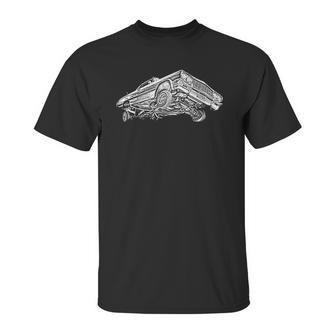 64 Lowrider Impala 3 Wheelin Unisex T-Shirt | Favorety DE