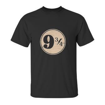 9 34 Nine Three Quarters Harry Potter Hogwarts Unisex T-Shirt | Favorety UK