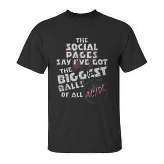 Ac Dc Big Balls Unisex T-Shirt | Favorety AU