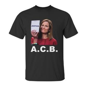 ACB Justice Notepad Amy Barrett Unisex T-Shirt | Favorety UK