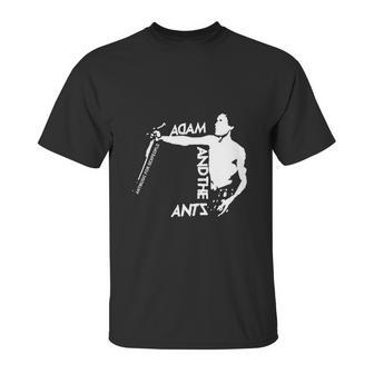 Adam And The Ants Mono Art Unisex T-Shirt | Favorety