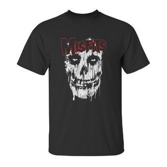 Ae Designs Misfits Splatter Skull Unisex T-Shirt | Favorety CA