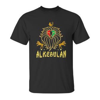 African Lion Rbg Ankh Unisex T-Shirt | Favorety AU