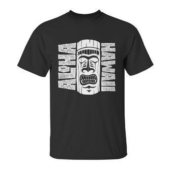 Aloha Hawaii Tiki Statue Unisex T-Shirt | Favorety UK