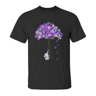 Alzheimer Awareness Cute Elephant I Will Remember For You Unisex T-Shirt | Favorety CA