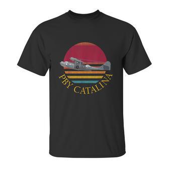 American Ww2 Planes Pby Catalina Flying Boat Seaplane Unisex T-Shirt | Favorety DE