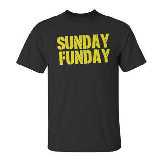 Americas Finest Apparel Green Bay Sunday Funday Unisex T-Shirt | Favorety AU