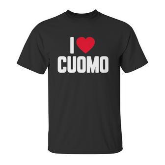 Andrew Cuomo I Love Cuomo Unisex T-Shirt | Favorety DE