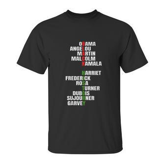 Angelou Inspirational Black History Month Gift African Unisex T-Shirt | Favorety DE