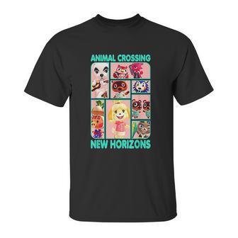 Animal Crossing New Horizons Group Box Unisex T-Shirt | Favorety