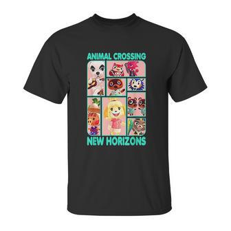 Animal Crossing New Horizons Group Box Up Unisex T-Shirt | Favorety