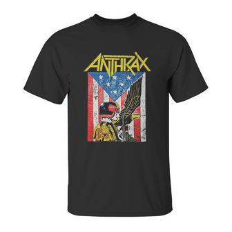 Anthrax Mens Dredd Eagle Unisex T-Shirt | Favorety DE