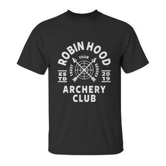 Archery Club Apparel & Clothing Robin Hood Archery Unisex T-Shirt | Favorety