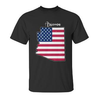 Arizona United States Map Unisex T-Shirt | Favorety DE