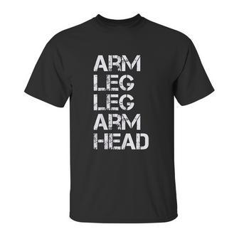 Arm Leg Leg Arm Head Allah Nge 5 Percent Unisex T-Shirt | Favorety UK