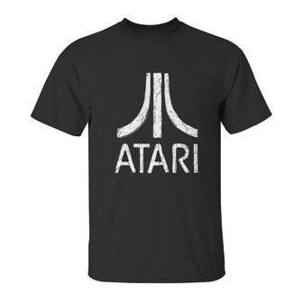 Atari Video Game Retro Logo Vintage Gaming Console Unisex T-Shirt | Favorety UK