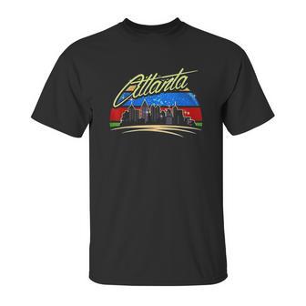 Atlanta City Retro Vintage Atlanta Georgia Ga Unisex T-Shirt | Favorety AU