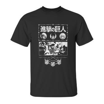 Attack On Titan Ornate Collage Unisex T-Shirt | Favorety UK