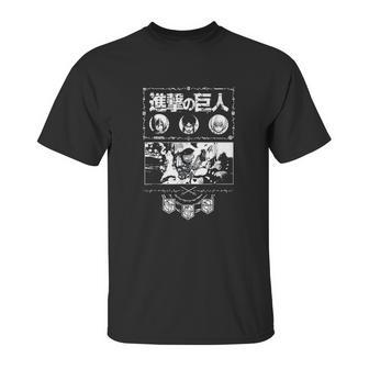 Attack On Titan Ornate Collage Unisex T-Shirt | Favorety